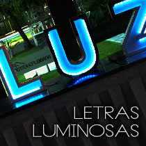 Alquiler de letras luminosas